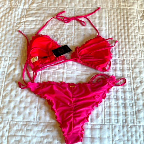 RELLECIGA Women's Wavy Bikini Set Size XL - Picture 3 of 8